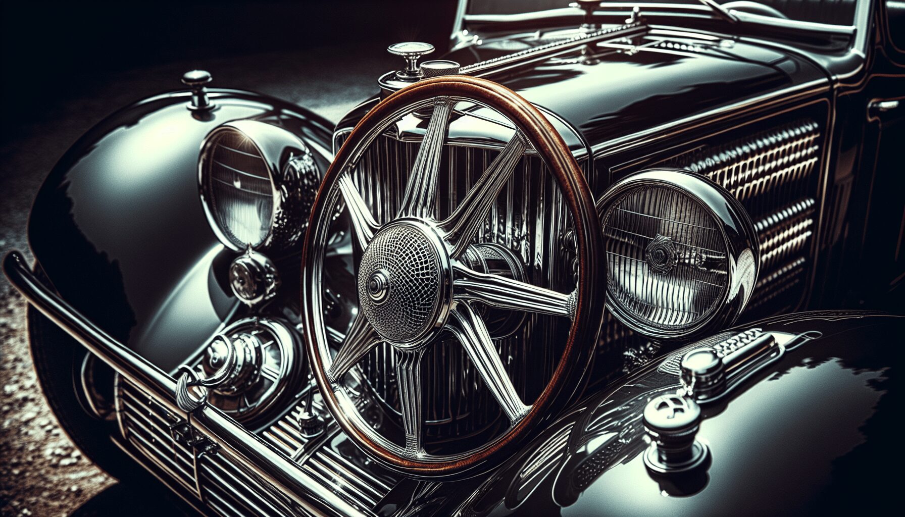 Detailing Antique Or Classic Cars