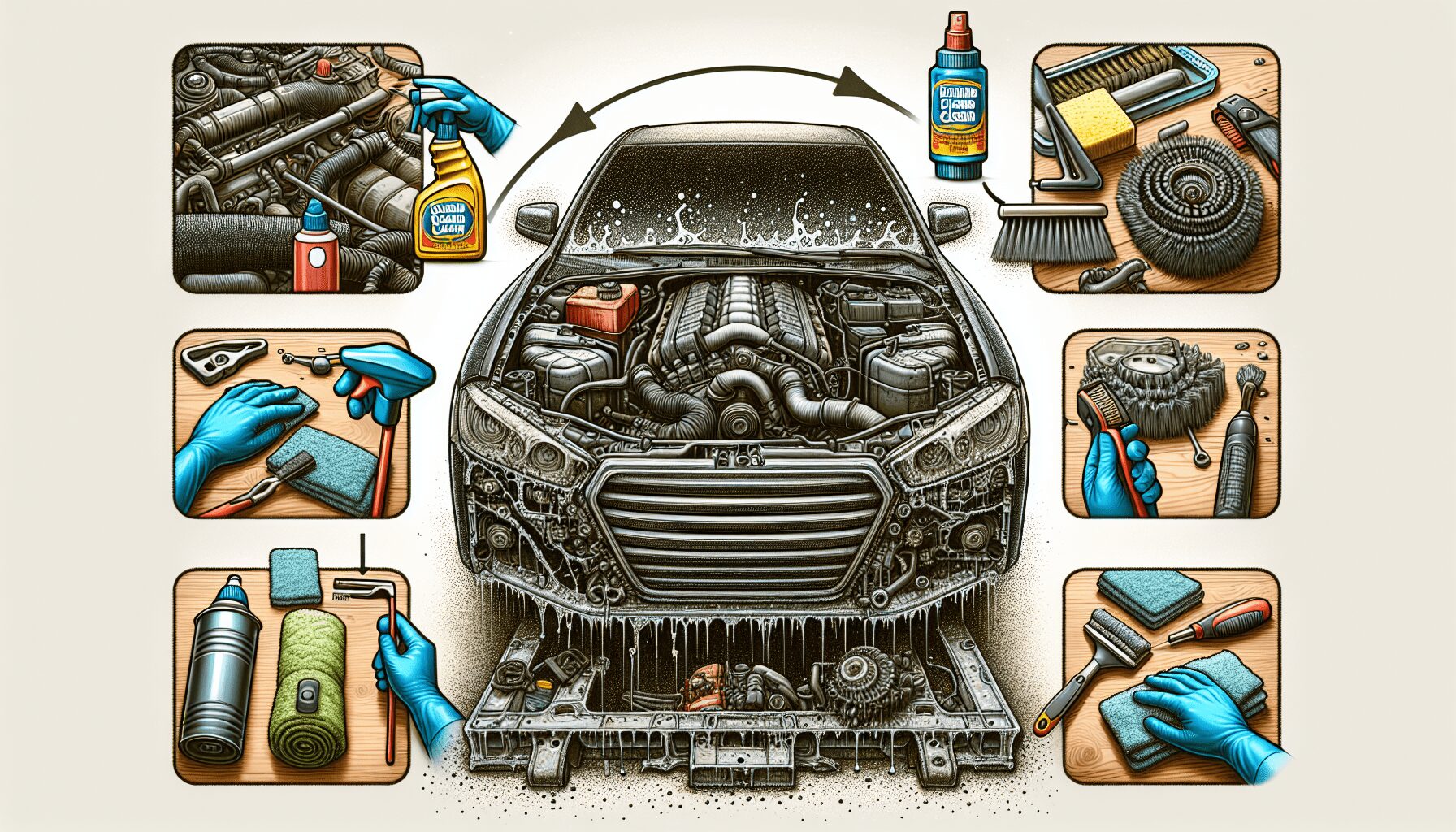 How To Detail An Engine Bay